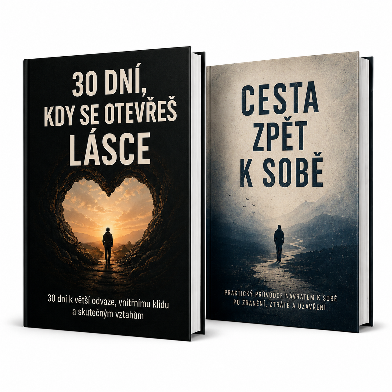 SADA DVOU KNIH – 30 DNÍ KDY SE OTEVŘEŠ LÁSCE + CESTA ZPĚT K SOBĚ